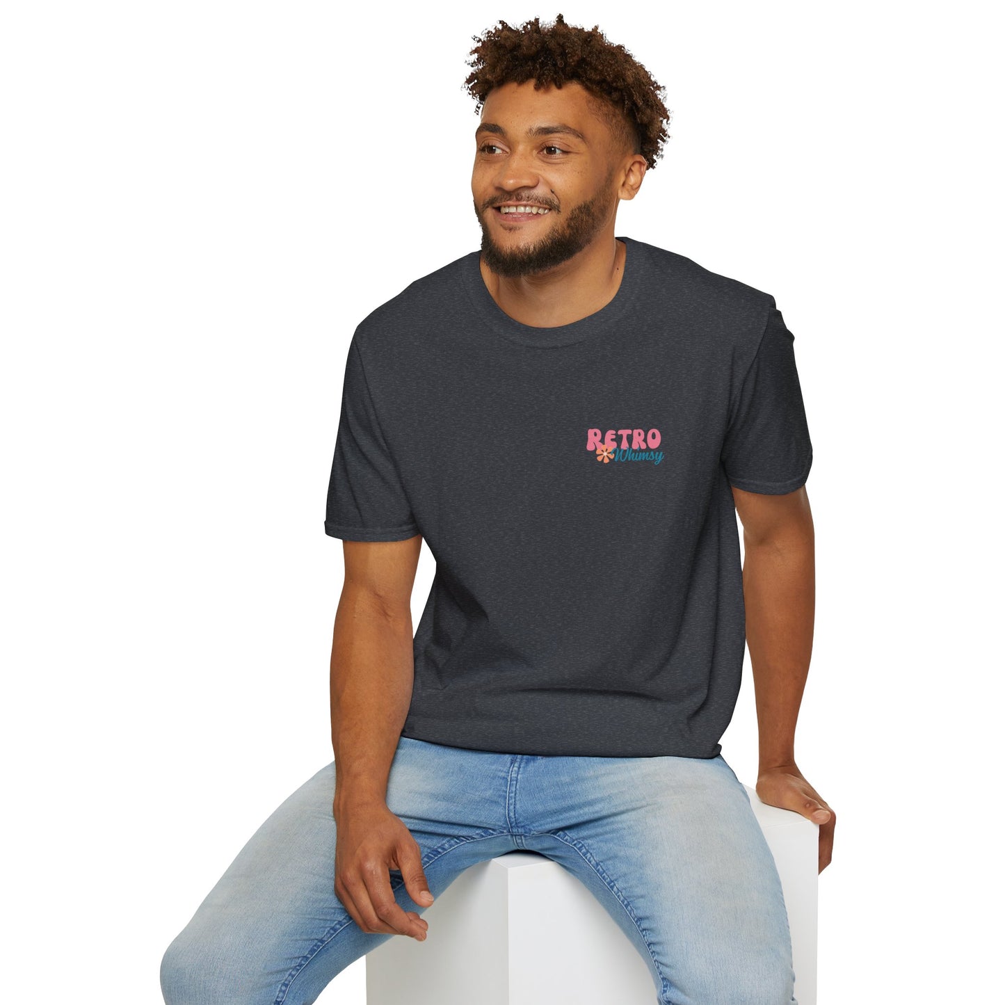 Retro Whimsy Unisex Softstyle T-Shirt