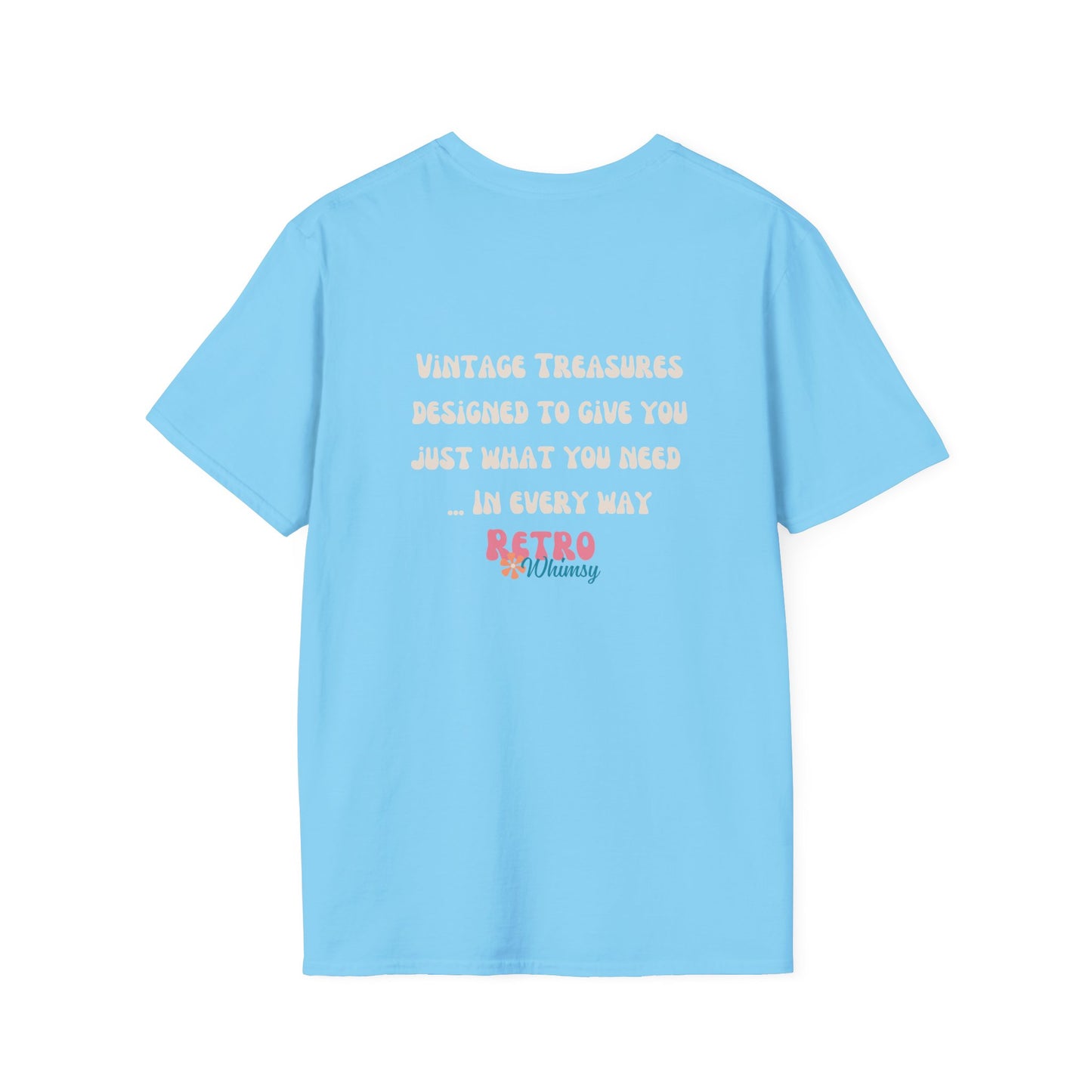 Retro Whimsy Unisex Softstyle T-Shirt