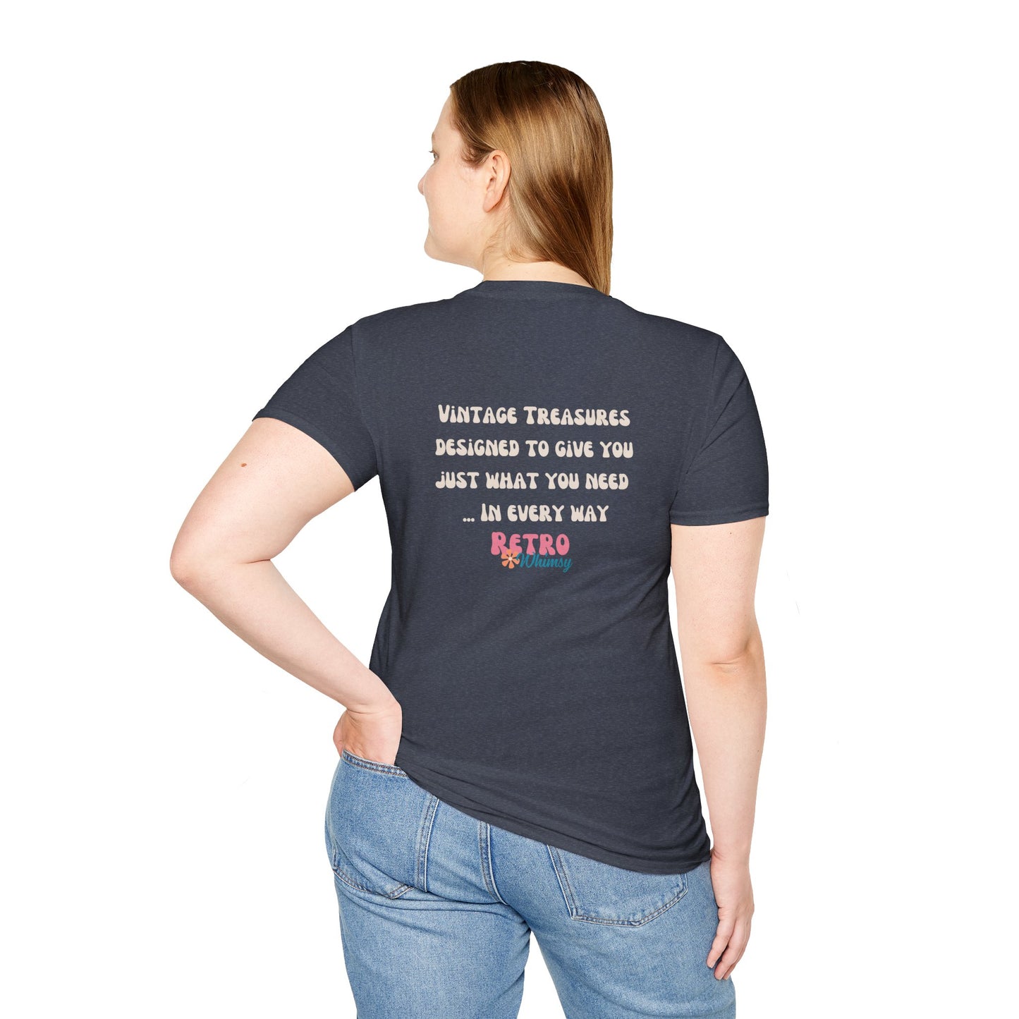 Retro Whimsy Unisex Softstyle T-Shirt