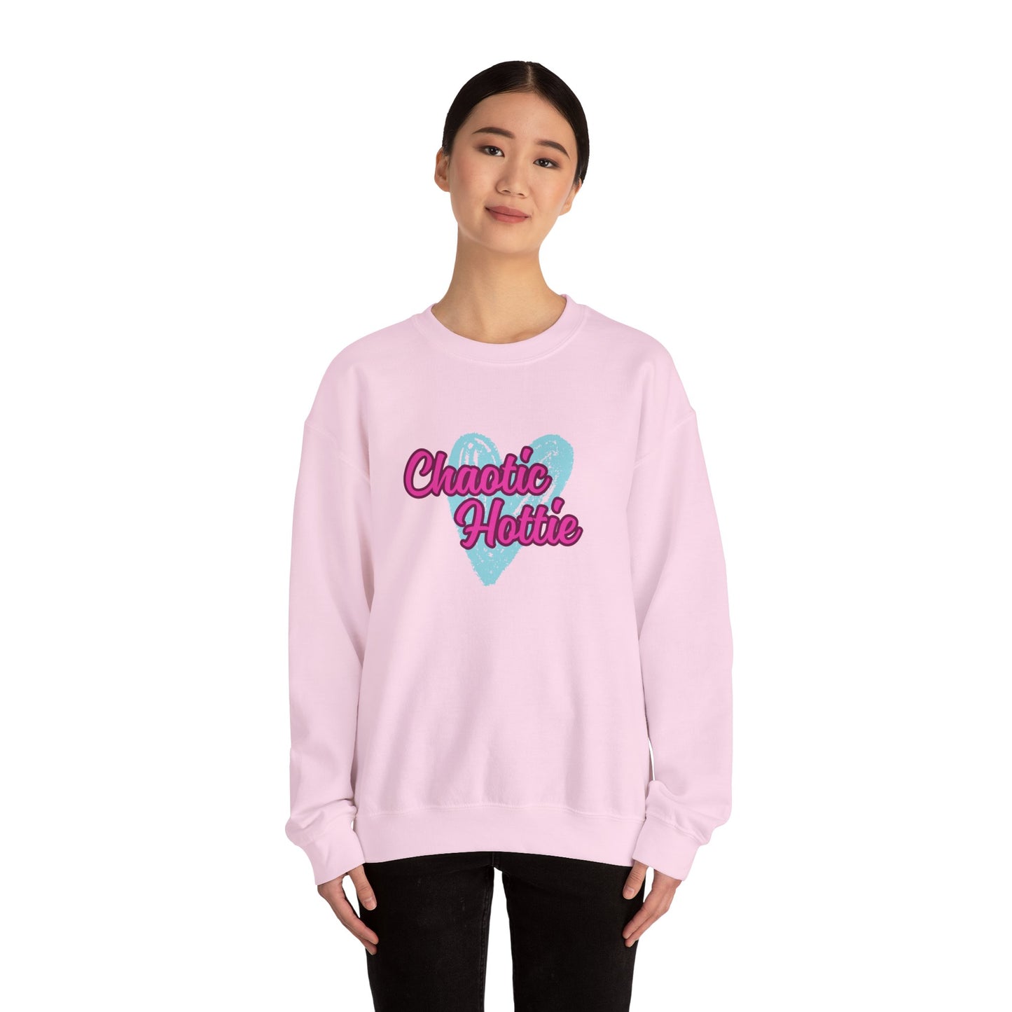 Chaotic Hottie Unisex Heavy Blend™ Crewneck Sweatshirt