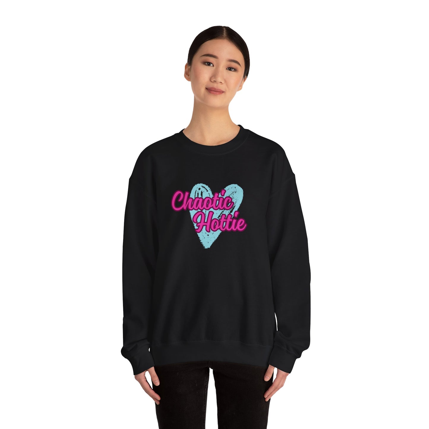 Chaotic Hottie Unisex Heavy Blend™ Crewneck Sweatshirt