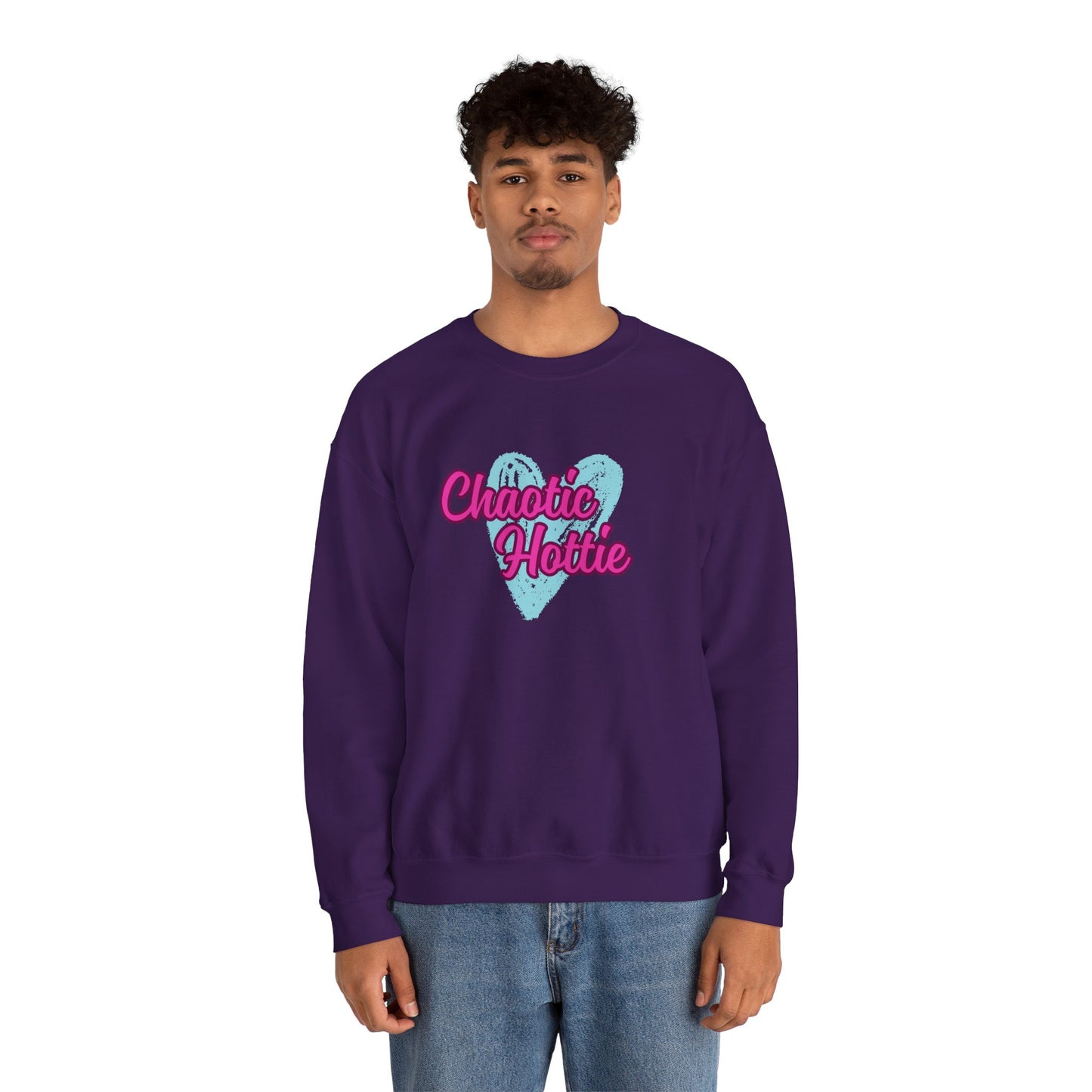 Chaotic Hottie Unisex Heavy Blend™ Crewneck Sweatshirt