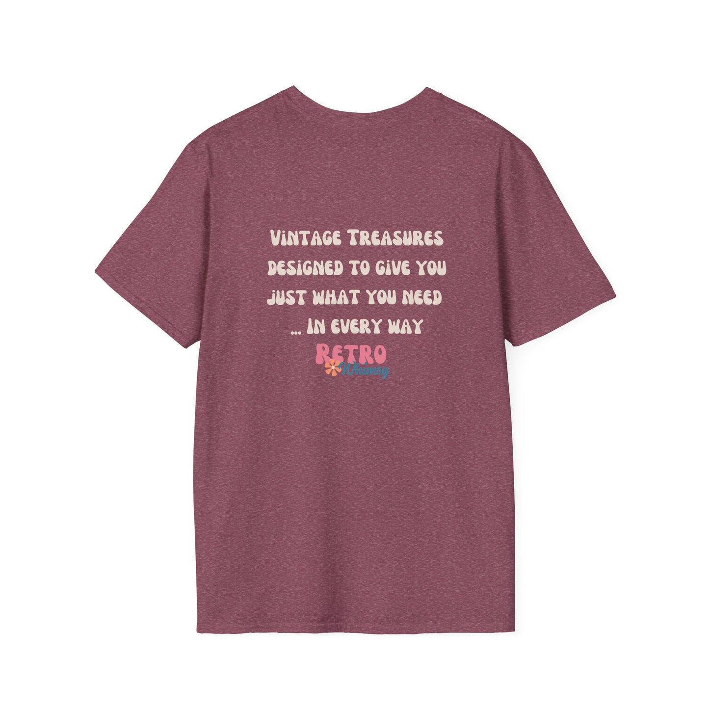 Retro Whimsy Unisex Softstyle T-Shirt