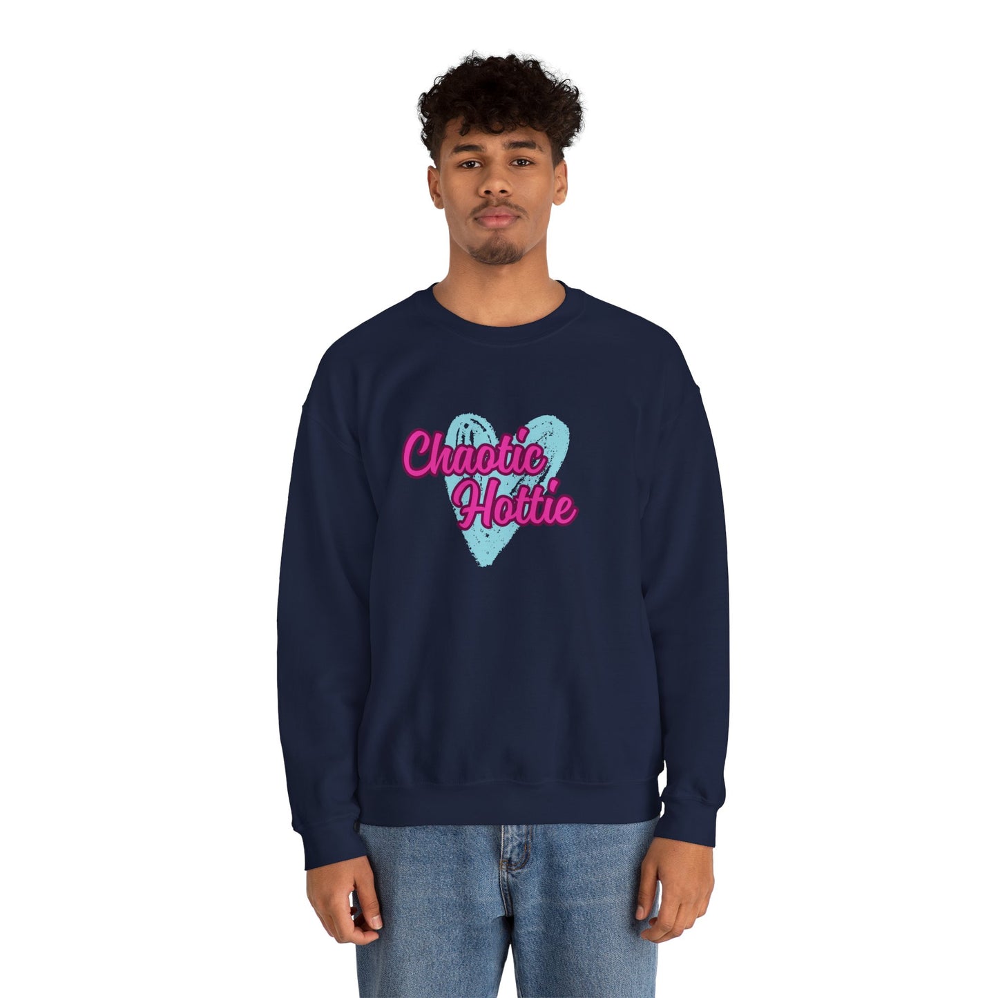 Chaotic Hottie Unisex Heavy Blend™ Crewneck Sweatshirt