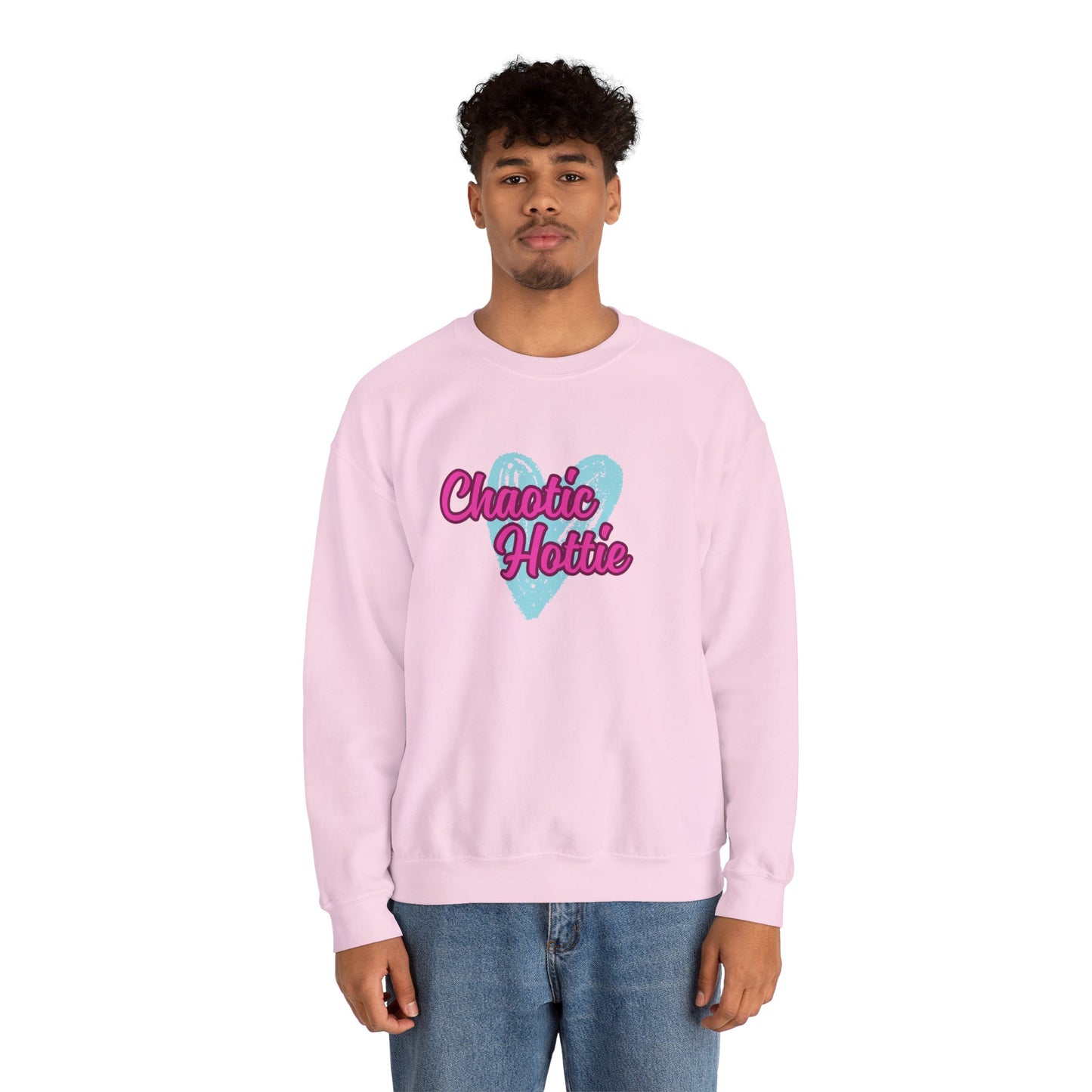 Chaotic Hottie Unisex Heavy Blend™ Crewneck Sweatshirt