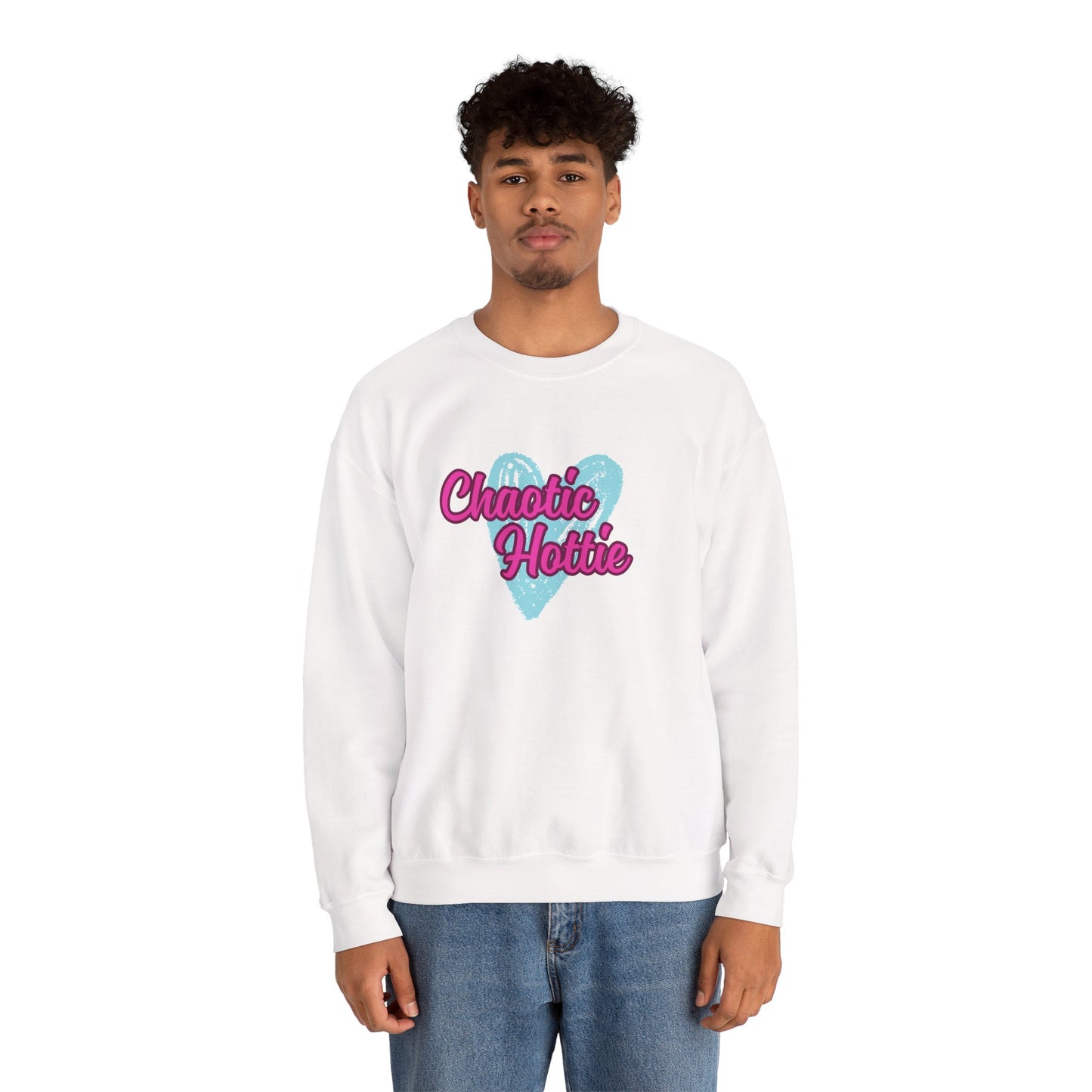 Chaotic Hottie Unisex Heavy Blend™ Crewneck Sweatshirt
