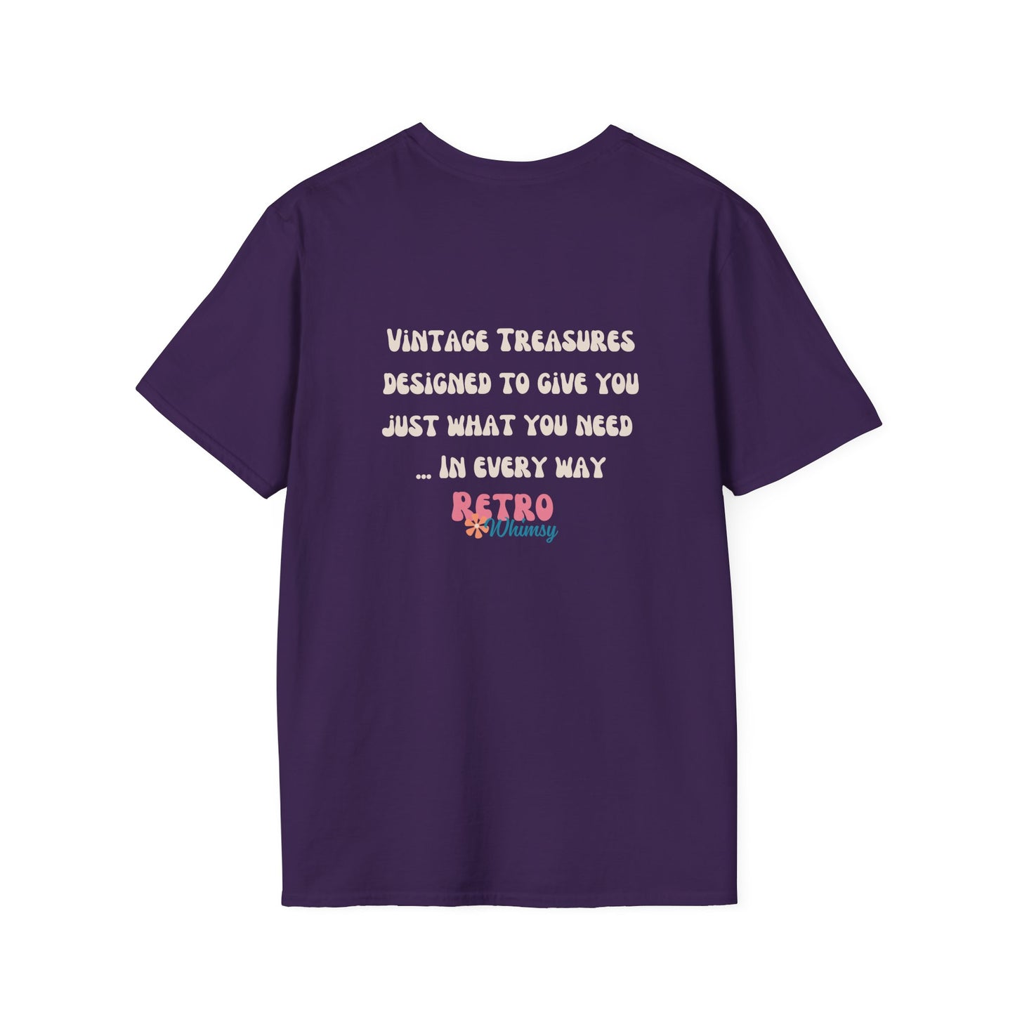 Retro Whimsy Unisex Softstyle T-Shirt