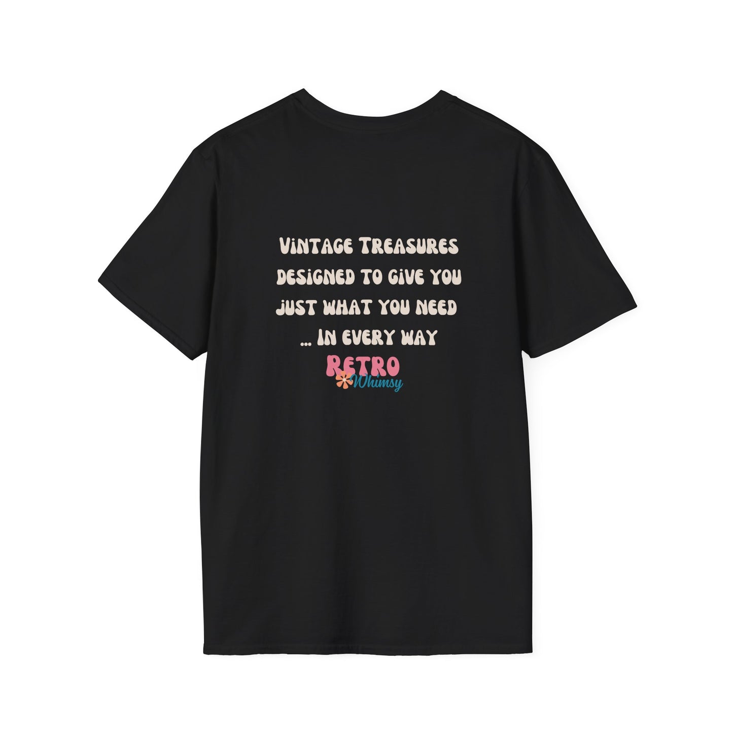 Retro Whimsy Unisex Softstyle T-Shirt