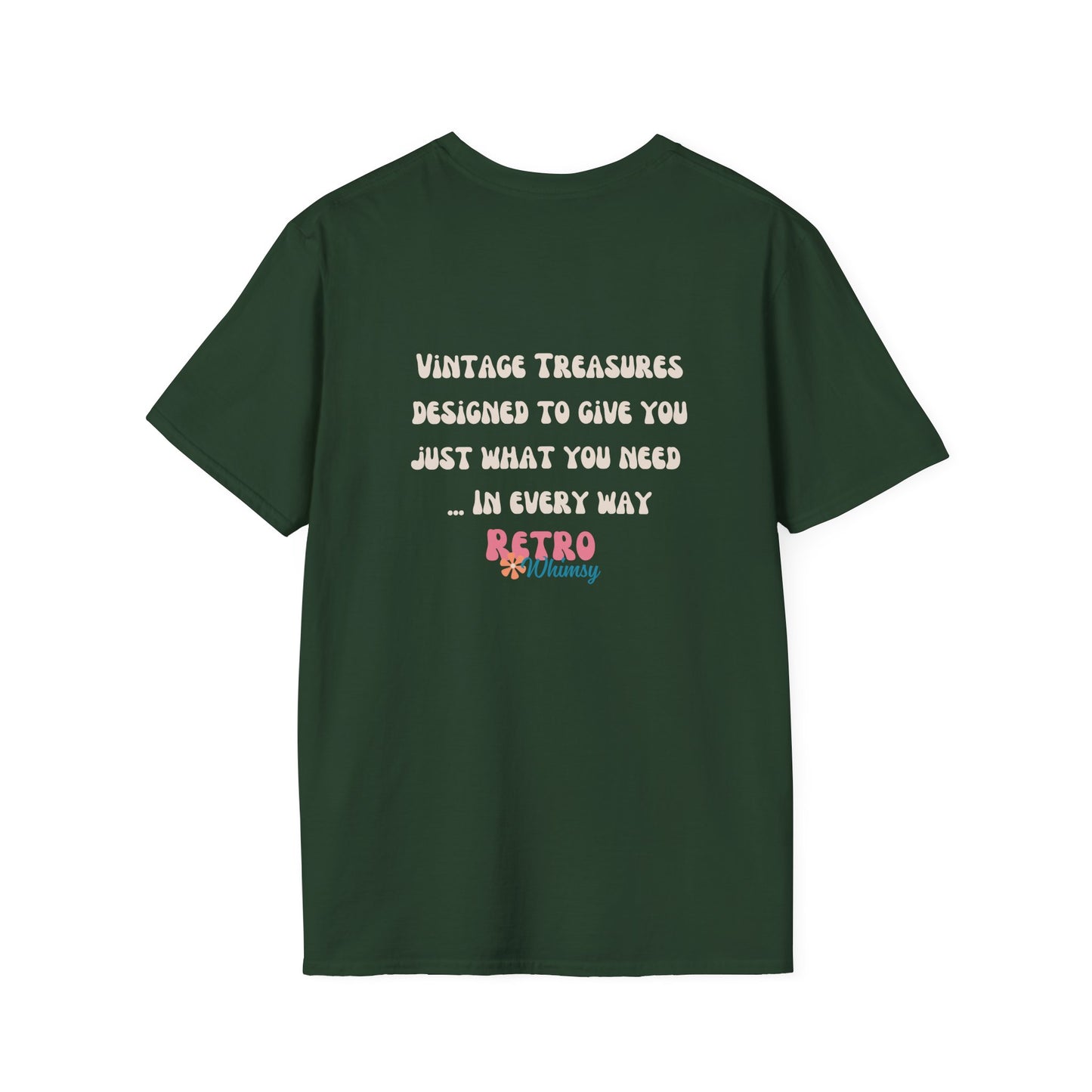 Retro Whimsy Unisex Softstyle T-Shirt