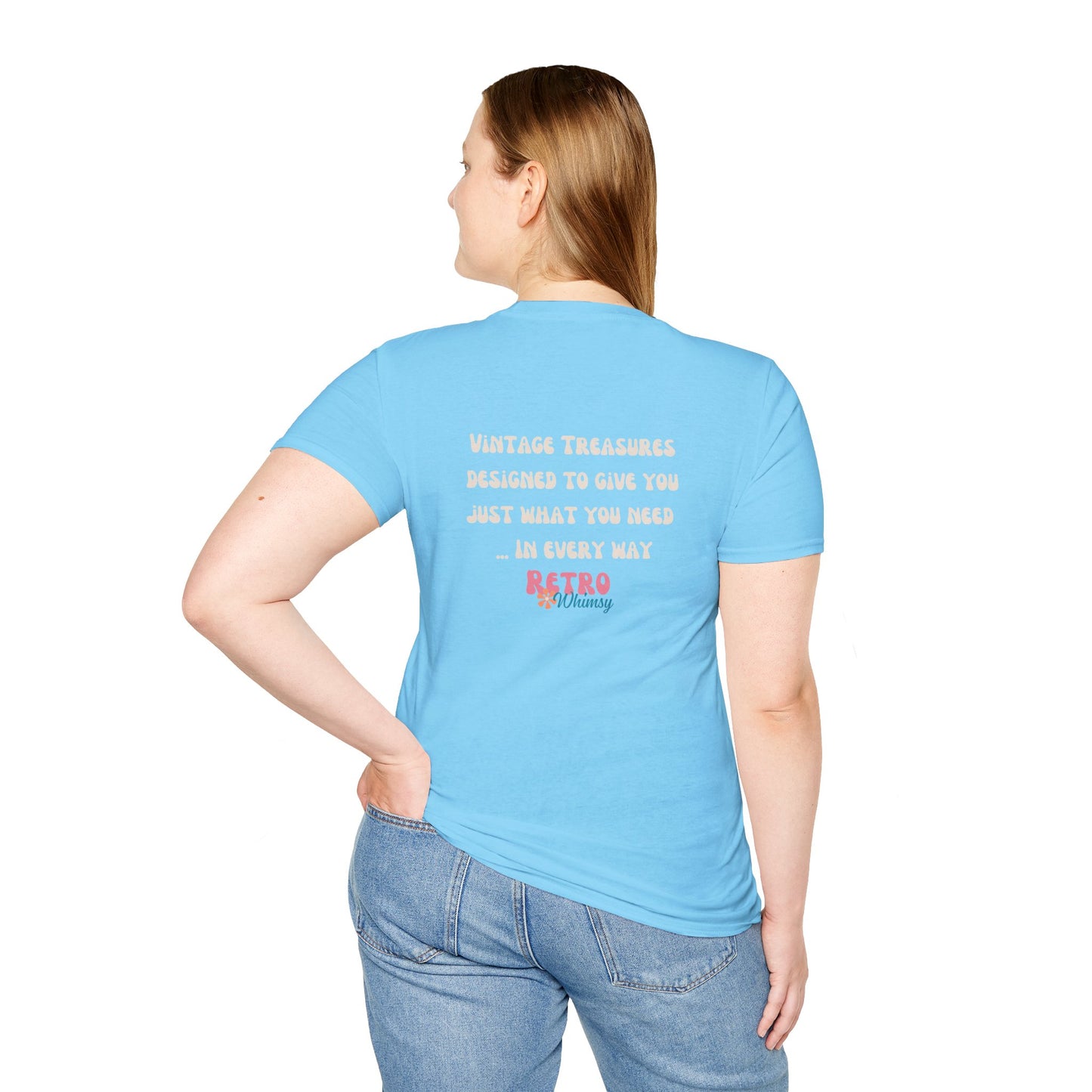 Retro Whimsy Unisex Softstyle T-Shirt