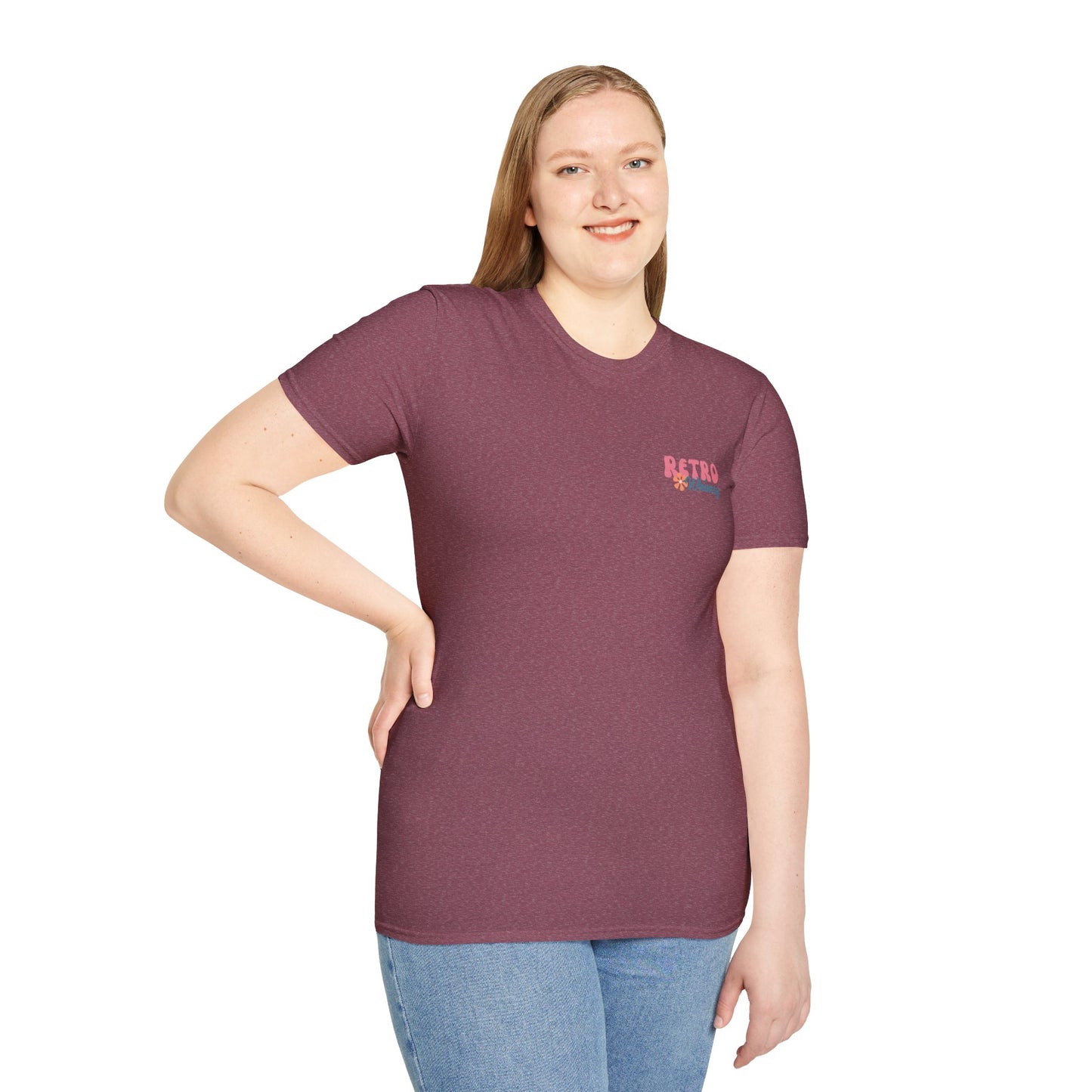 Retro Whimsy Unisex Softstyle T-Shirt