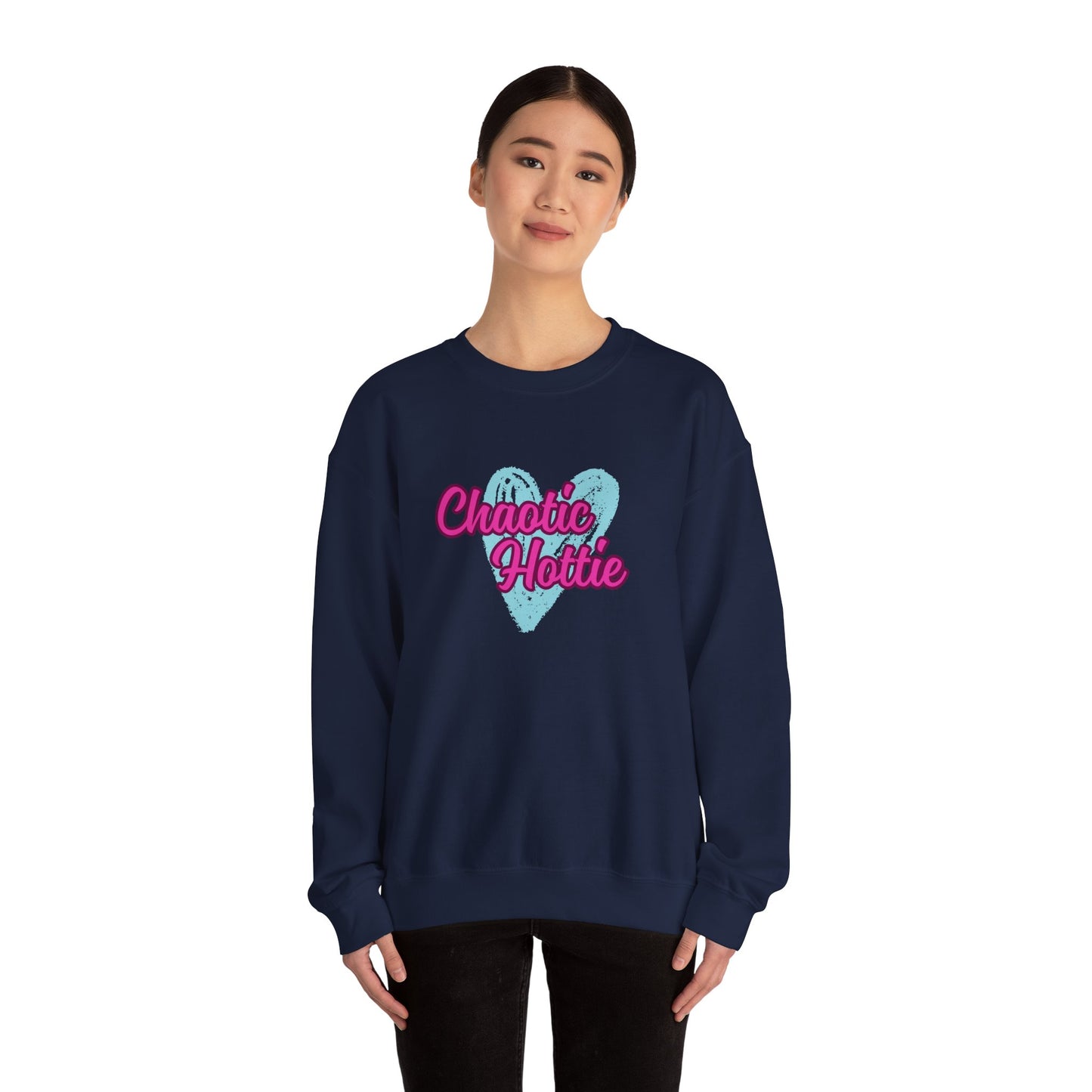 Chaotic Hottie Unisex Heavy Blend™ Crewneck Sweatshirt
