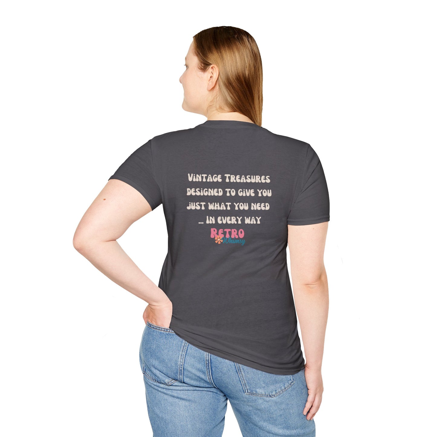 Retro Whimsy Unisex Softstyle T-Shirt
