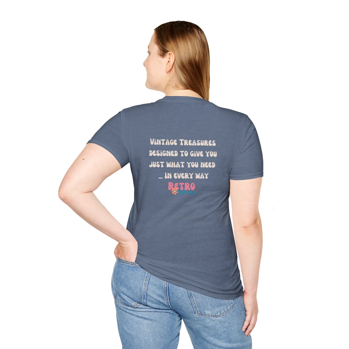 Retro Whimsy Unisex Softstyle T-Shirt