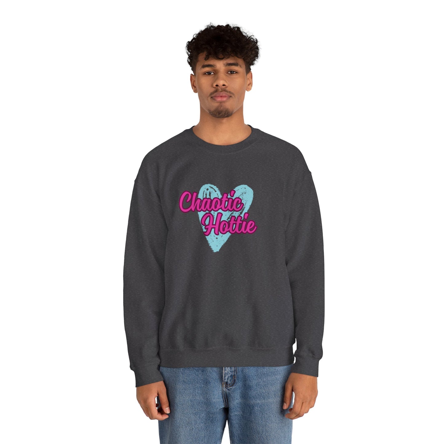 Chaotic Hottie Unisex Heavy Blend™ Crewneck Sweatshirt
