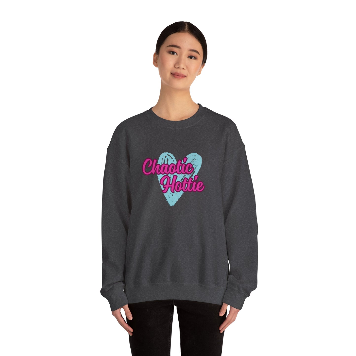 Chaotic Hottie Unisex Heavy Blend™ Crewneck Sweatshirt