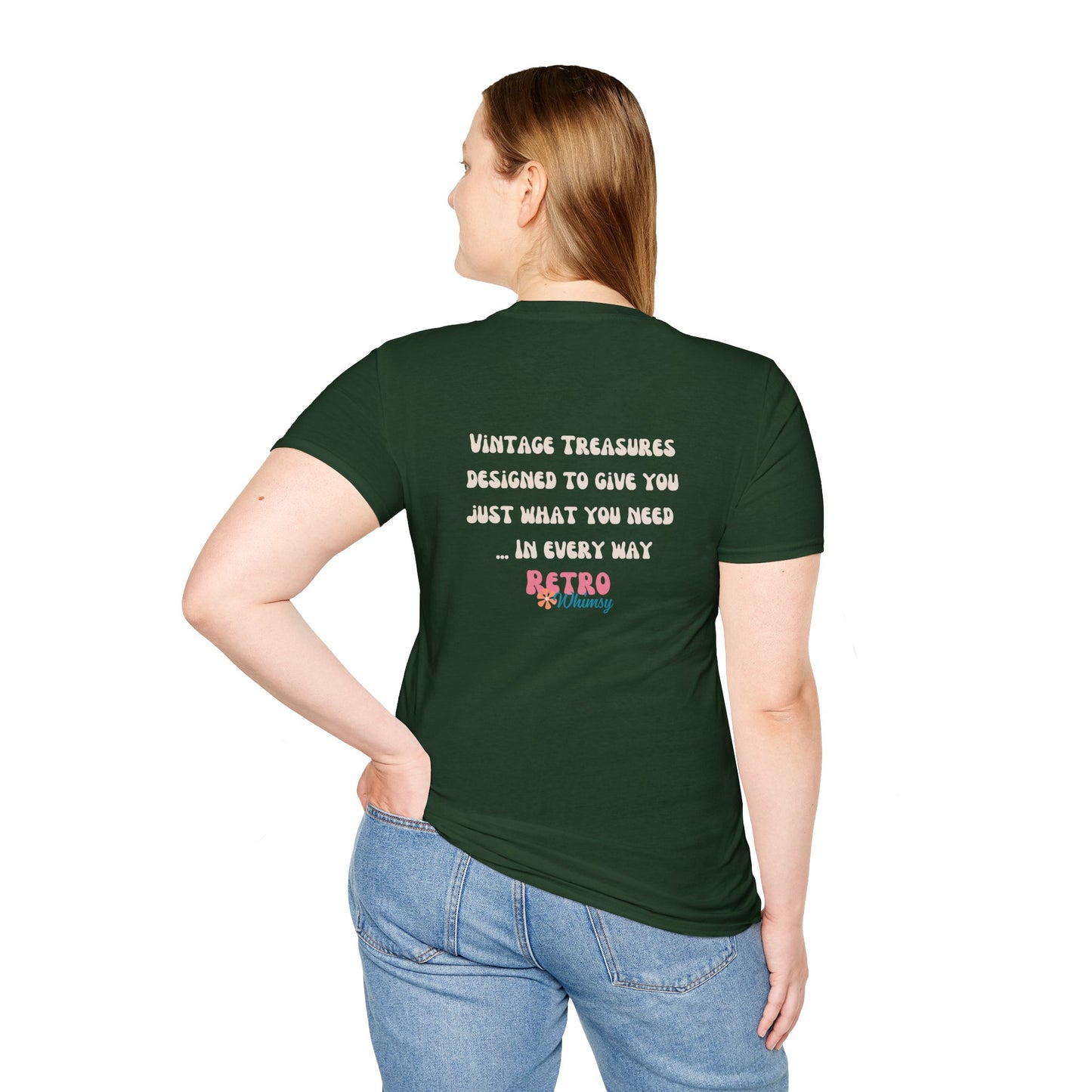 Retro Whimsy Unisex Softstyle T-Shirt