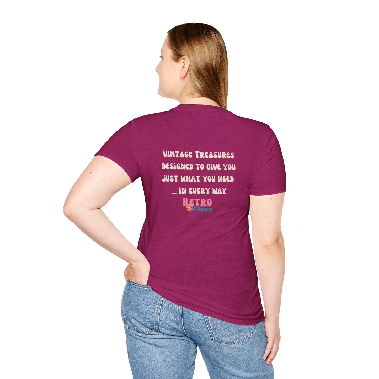 Retro Whimsy Unisex Softstyle T-Shirt