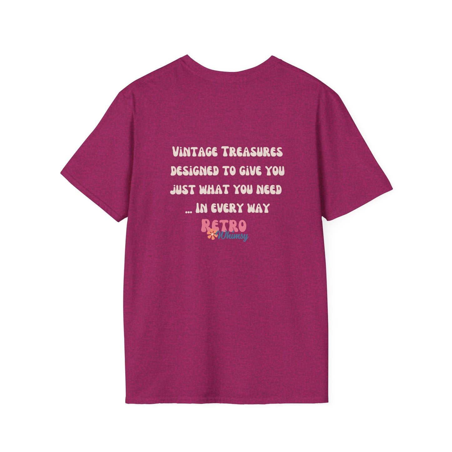 Retro Whimsy Unisex Softstyle T-Shirt