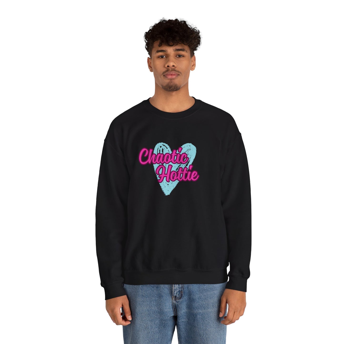 Chaotic Hottie Unisex Heavy Blend™ Crewneck Sweatshirt