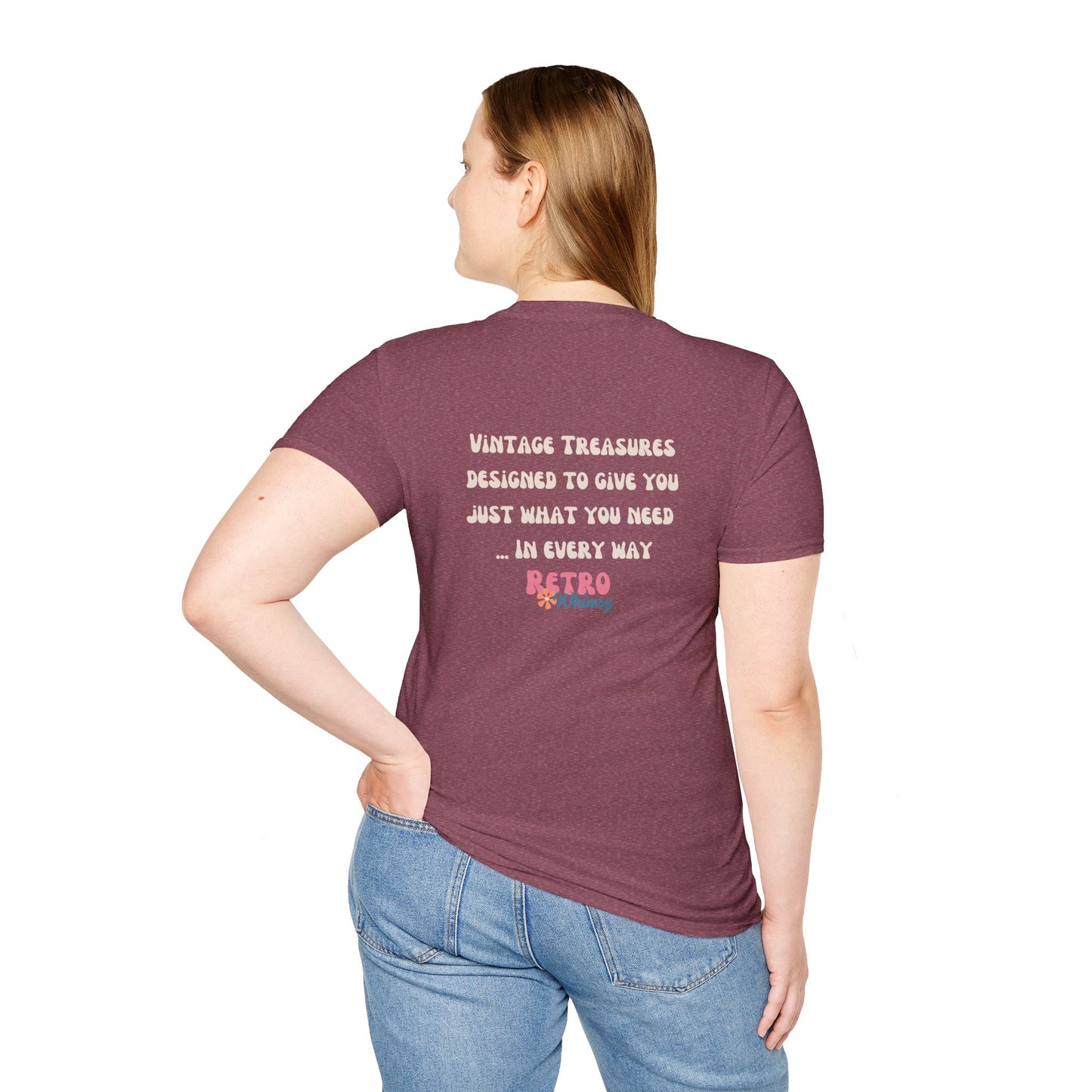 Retro Whimsy Unisex Softstyle T-Shirt