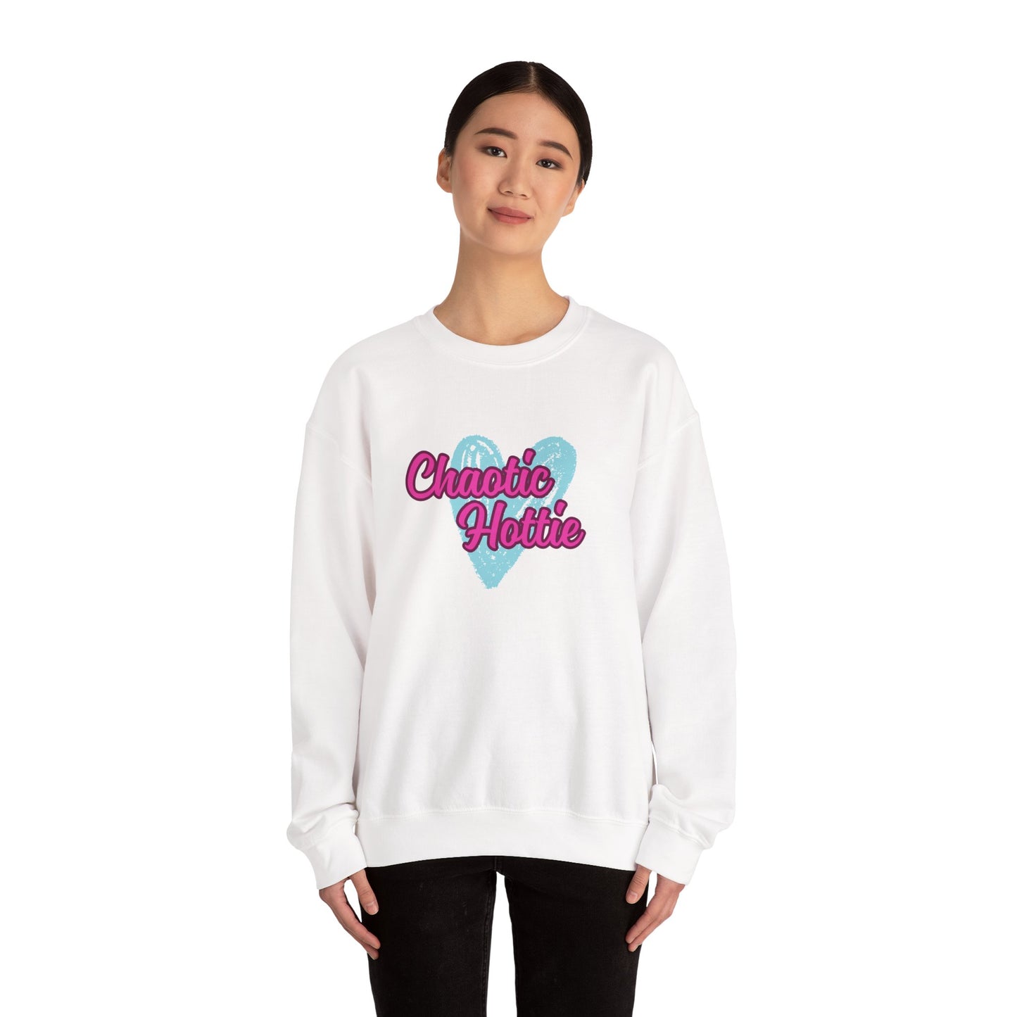 Chaotic Hottie Unisex Heavy Blend™ Crewneck Sweatshirt