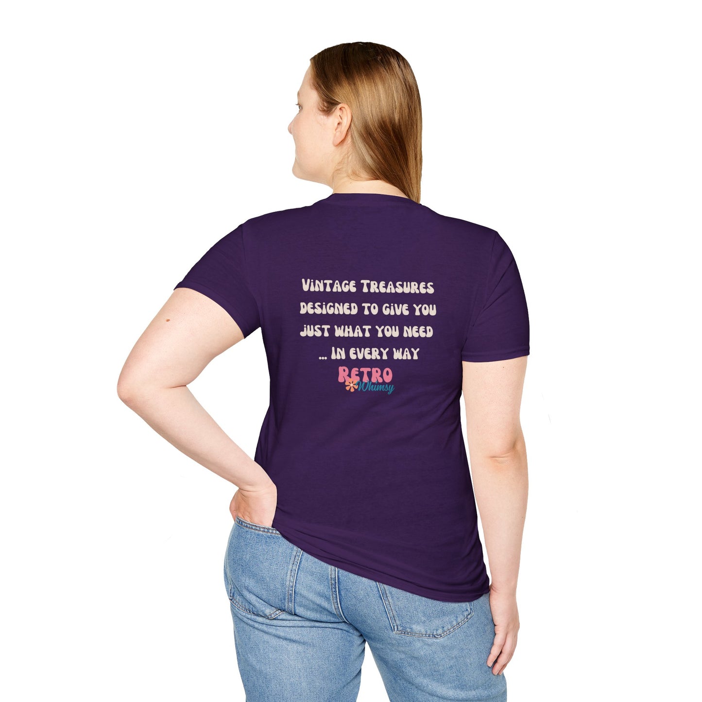 Retro Whimsy Unisex Softstyle T-Shirt