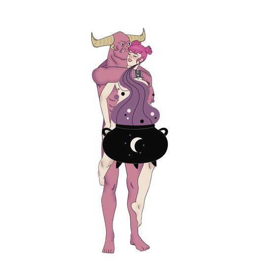 Cooking Up A Demon NSFW Art Print