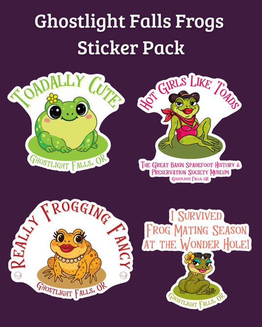 Ghostlight Falls Frog Sticker Bundle