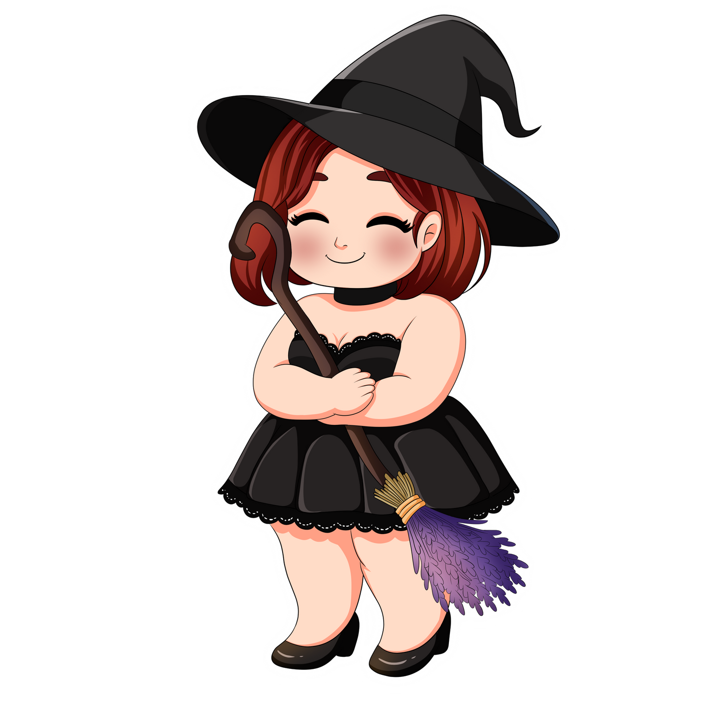 Knotty Broomsticks - Cordelia & Broomhilde Sticker